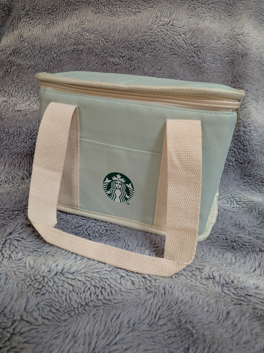 Starbucks Asia Baby Blue Small Insulated Tote Bag BN